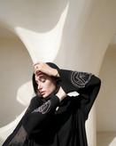 آستین عبا اماراتی جواهردوزی شده